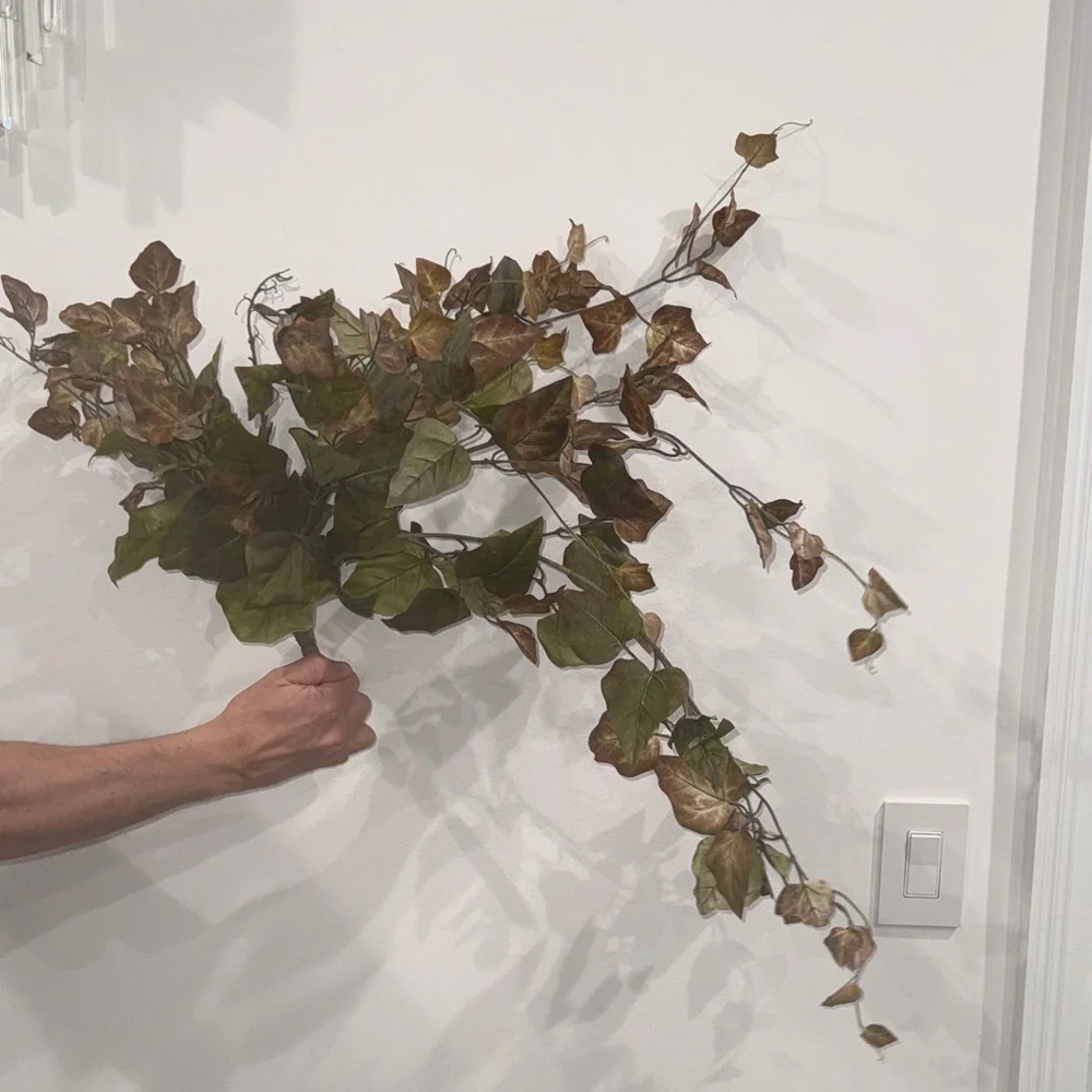 Artificial Green and Brown Leaf branches